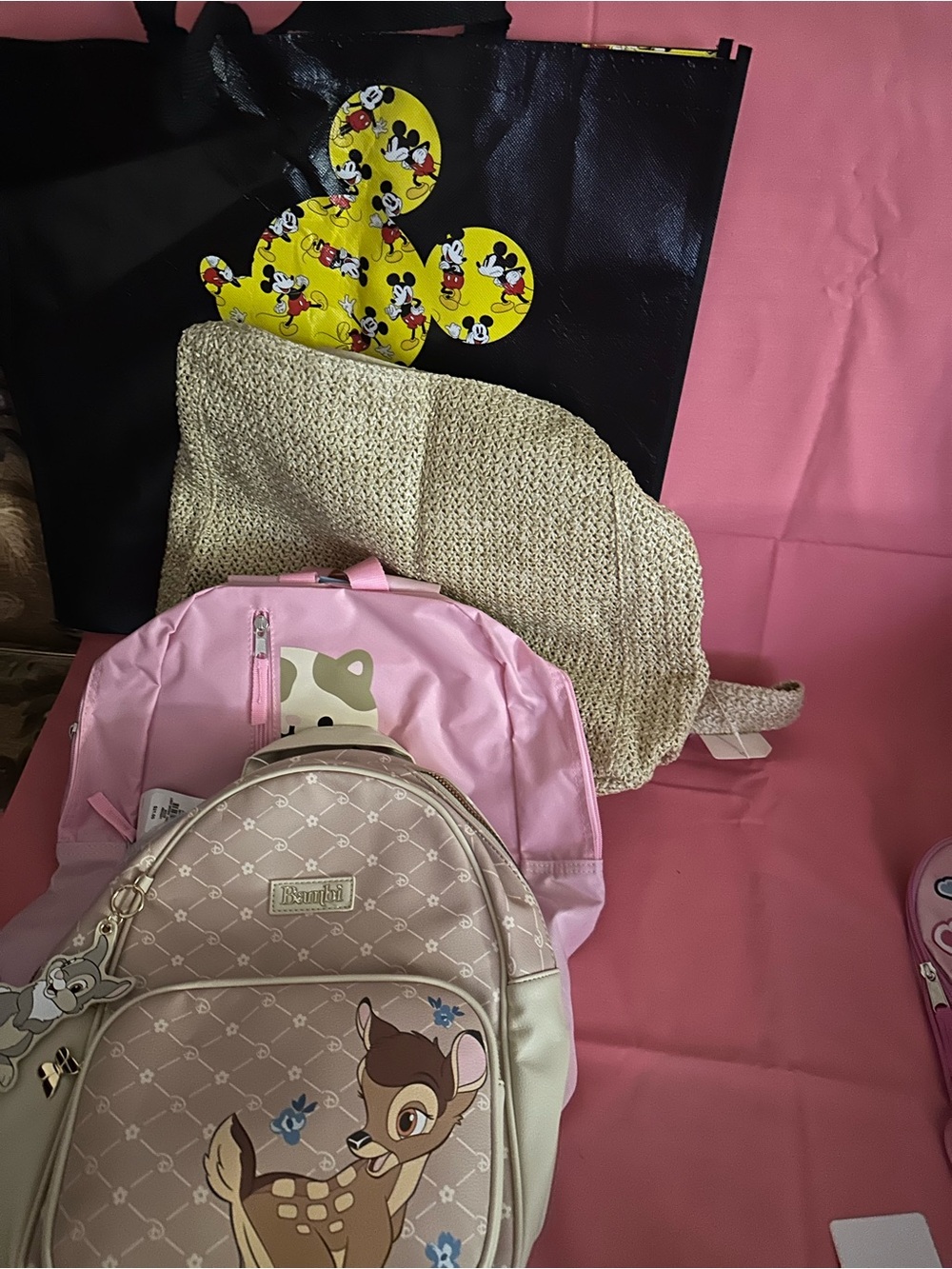 BUNDLE SALE!!! Primark Pink Bambi Kids Backpack